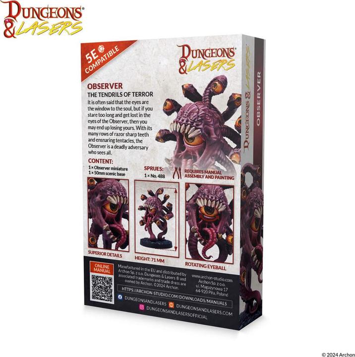 Image du produit Archon Studio Dungeons & Lasers - Observer (Anglais)