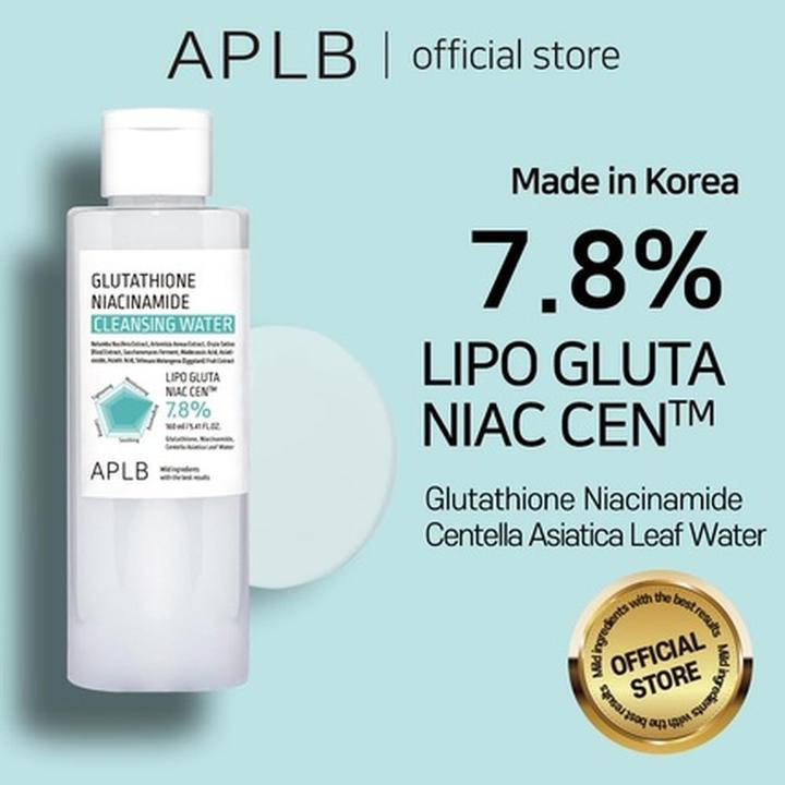 Image du produit Aplb Glutathione Niacinamide Cleansing Water 78ml (Eau micellaire, 78 ml)