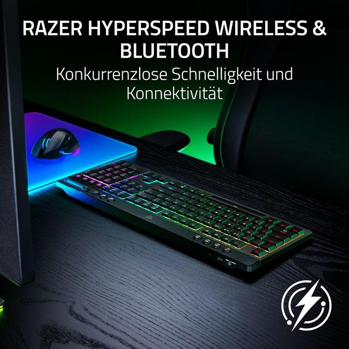 Produktbild Razer BlackWidow V4 Low-profile HyperSpeed (USA, Kabellos)