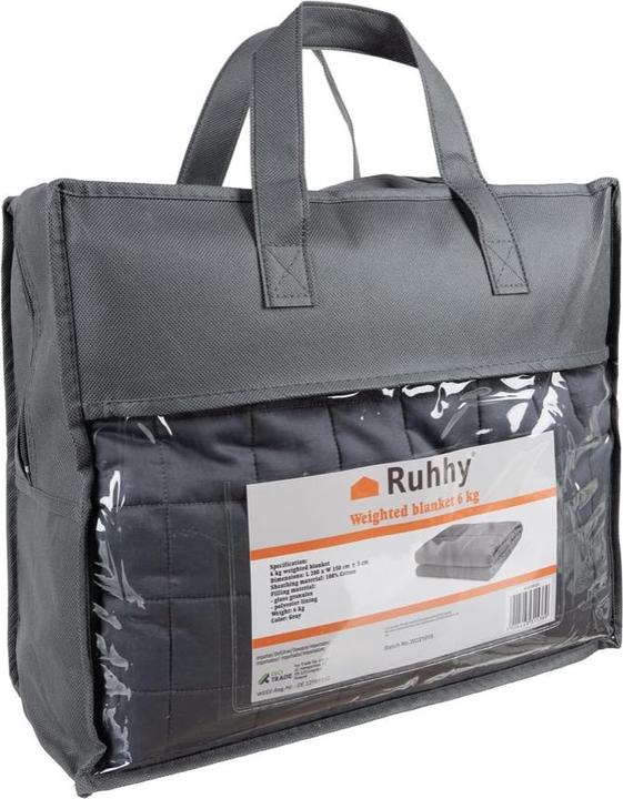 Immagine prodotto Ruhhy Peso Coperta 200x150cm 6kg 19533m (6000 g, 150 x 200 cm)