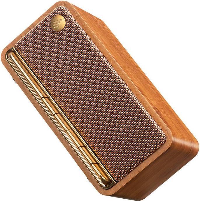 Productafbeelding Edifier MP230 2.0 hout Bluetooth retro look (10 h, Werkt op batterijen)