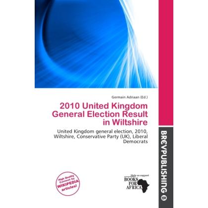 2010 United Kingdom General Election Result in Wiltshire, Fachbücher