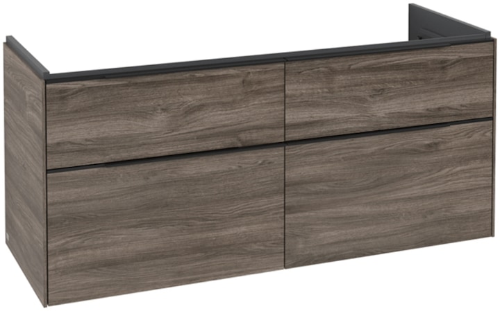 Produktbild Villeroy & Boch Subway 3.0, Waschbeckenunterschrank, 1272x576x478 mm, 4 Auszüge, C60202