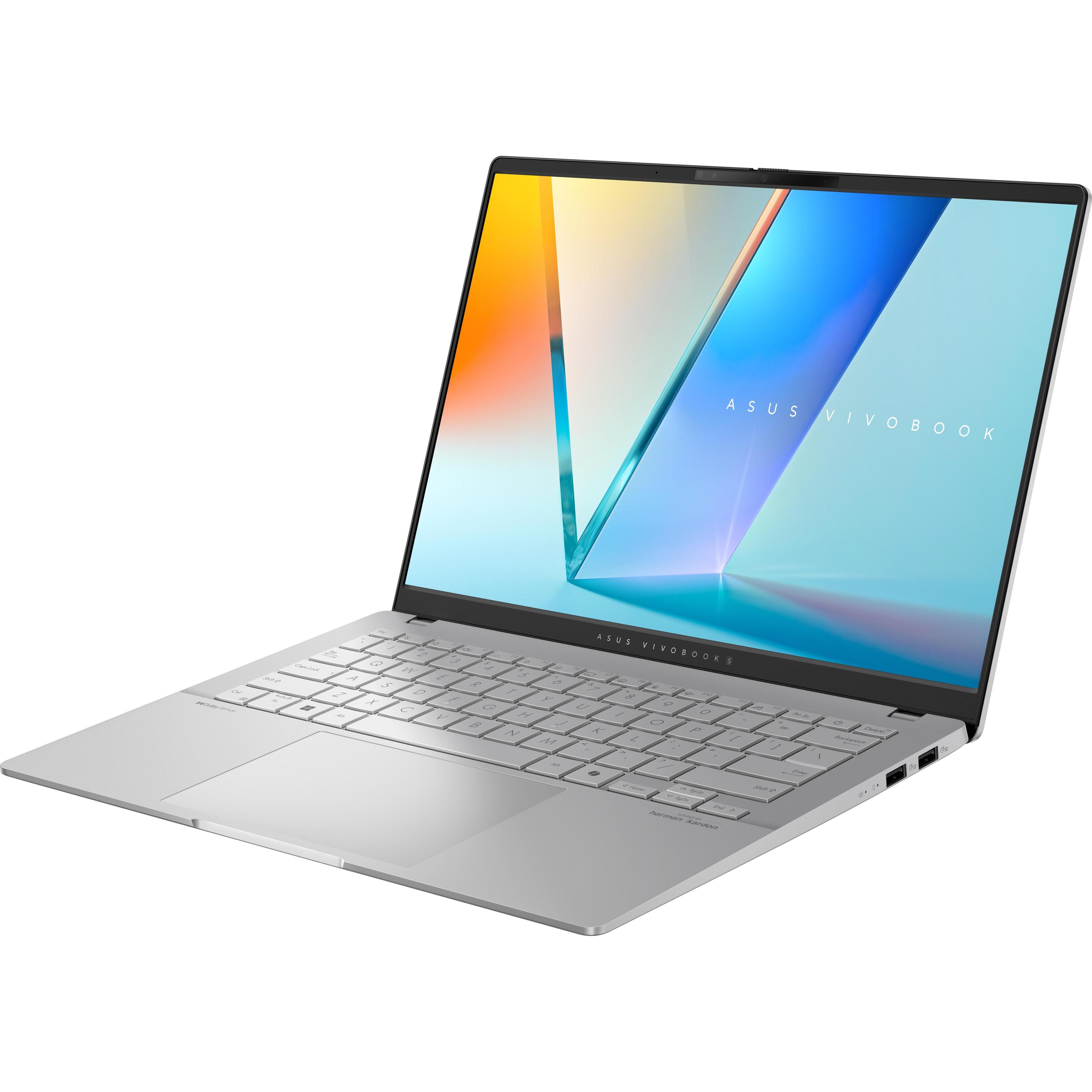 ASUS Vivobook S 14 (14", 1000 GB, 16 GB, Deutschland), Notebook, Silber