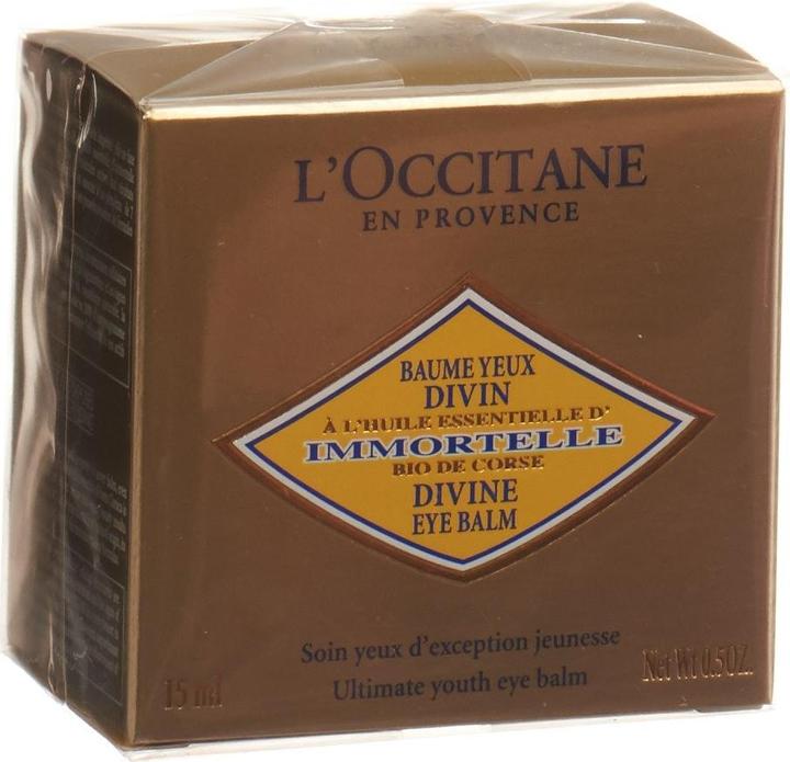 Produktbild L'Occitane Immortelle Divine Augenbalsam (Augenpflege Crème, 15 ml, Tag)