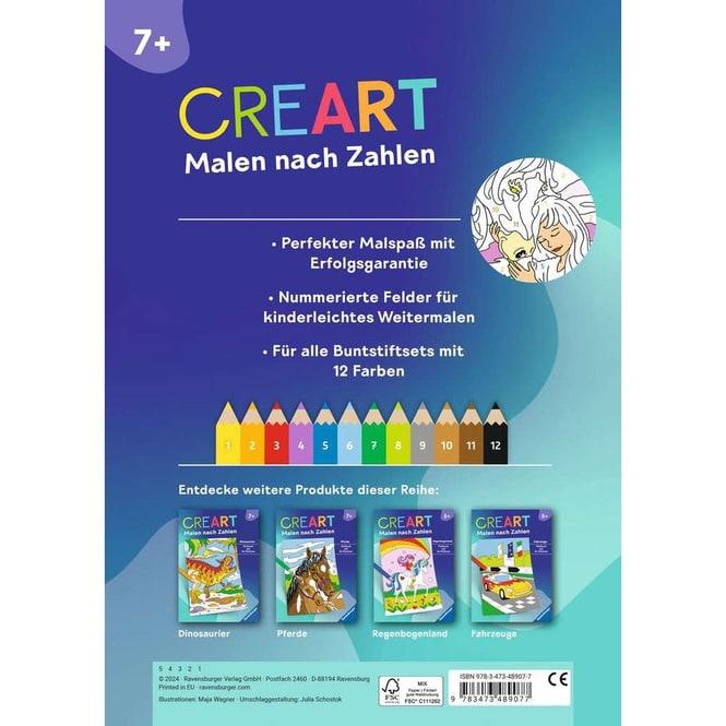 Thumbnail - Ravensburger CreArt Malen nach Zahlen ab 7: Pferdeträume