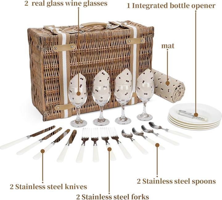 Produktbild G Good Gain Picknickkorb