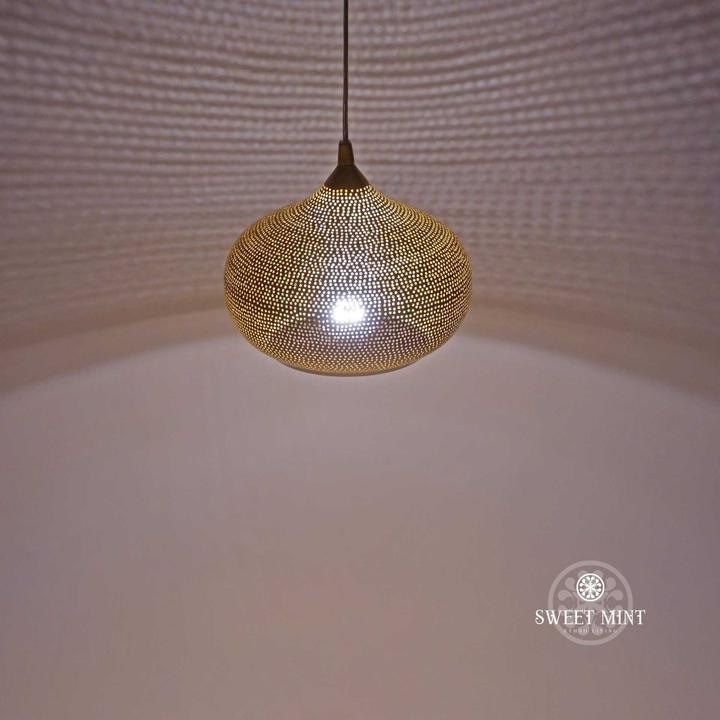 Image du produit Sweet Mint Lampe orientale Potiki Dots (E27)