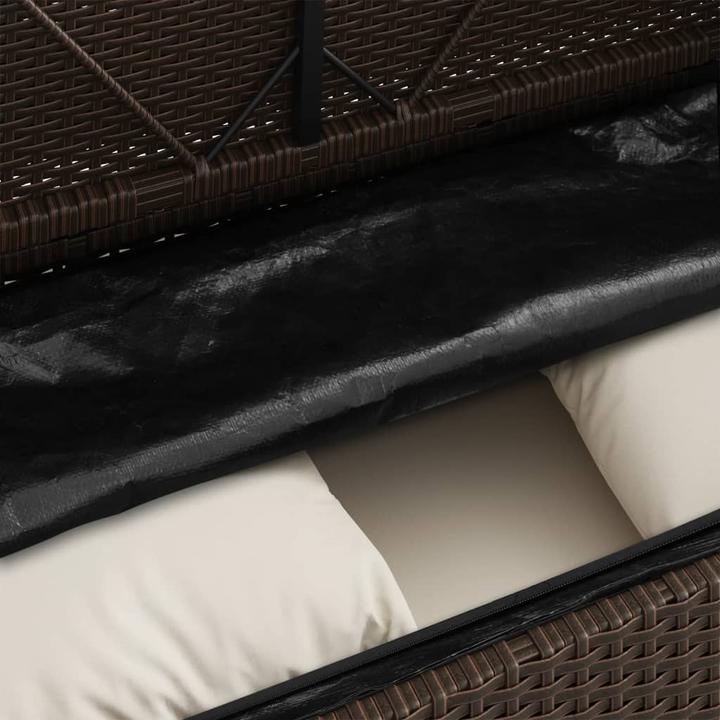 Image du produit vidaXL Ensemble salon de jardin 10 pièces avec coussins