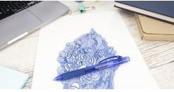 Actual product image EberhardFaber Gel rollerball erasable gel pen, refill: 0.7 mm, blue