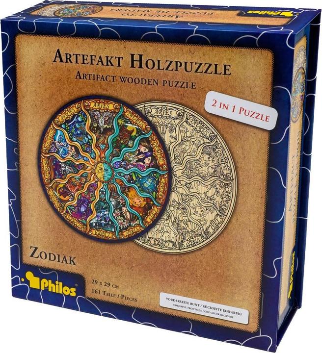 Philos Artefakt Holzpuzzle in Zodiak (161 Teile)
