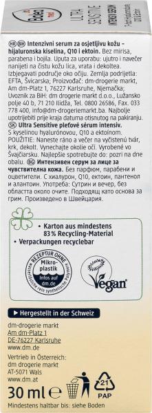 Actual product image dm Balea MED Intensive Serum Ultra Sensitive (30 ml)