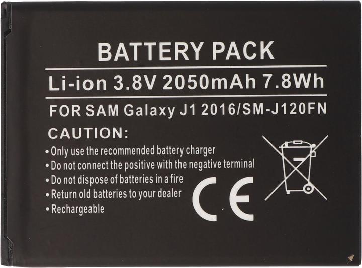 Image du produit AccuCell Akku Samsung Galaxy J1 2016, SM-J120FN, EB-BJ20CBE