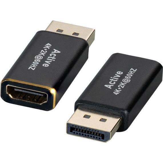 EFB Elektronik EB484-4K60 (HDMI), Data + Video Adapter, Schwarz