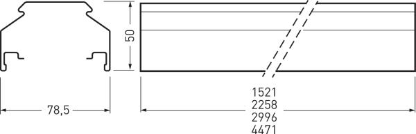 Image du produit Trilux Profilé porteur (152.10 cm)
