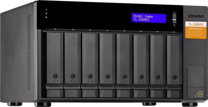 Actual product image QNAP TL-D800S