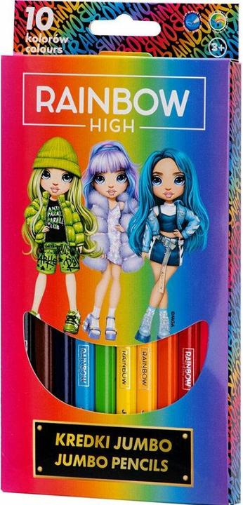 Produktbild Astra Jumbo-Bleistiftstifte 10 Farben Rainbow High (10x)
