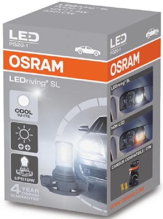 Actual product image Osram 3301CW (PS19W)