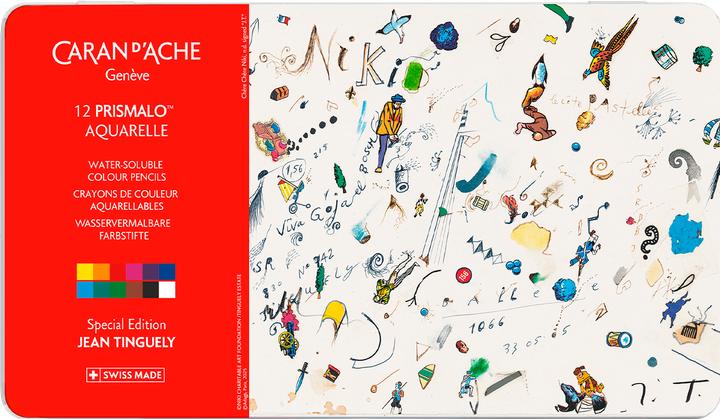 Caran d'Ache Farbstift Prismalo Aquarelle 12er Metalletui (12 x)