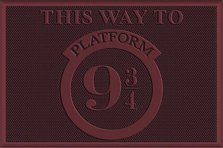 Produktbild Pyramid Harry Potter - Tapis de porte en caoutchouc Voie 9 3/4 (40 x 60 cm)