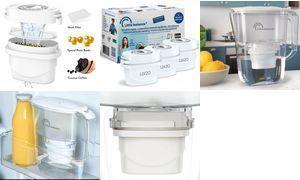 Image du produit Little Balance Wasserfilter-Kartusche, 3er Pack kompatibel mit den meisten Filterkaraffen, zur Filterung (3x)