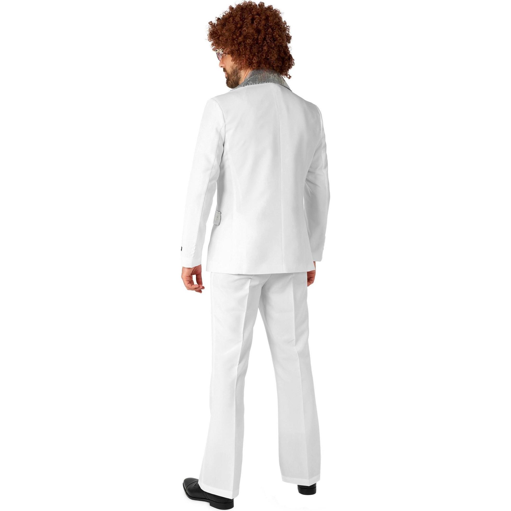 Thumbnail - OppoSuits Disco Suit weiss Partyanzug (S)