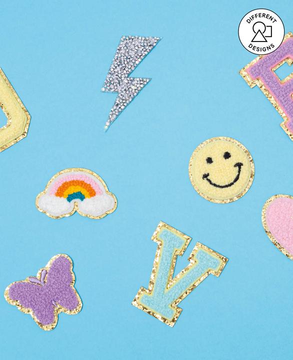 Produktbild I Am Creative Aufnäher Iron on patch Regenbogen (12 x)