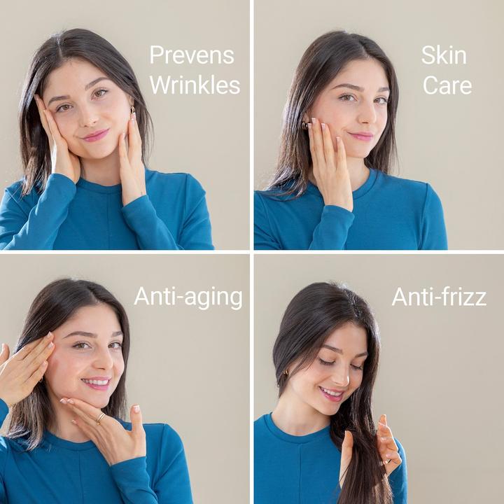Actual product image InnovaGoods Anti-wrinkle neck pillow (50 x 50 cm)