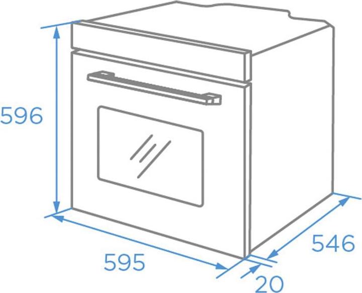 Produktbild Kibernetik SmartEdition CLB702 Einbau Backofen Pyrolyse