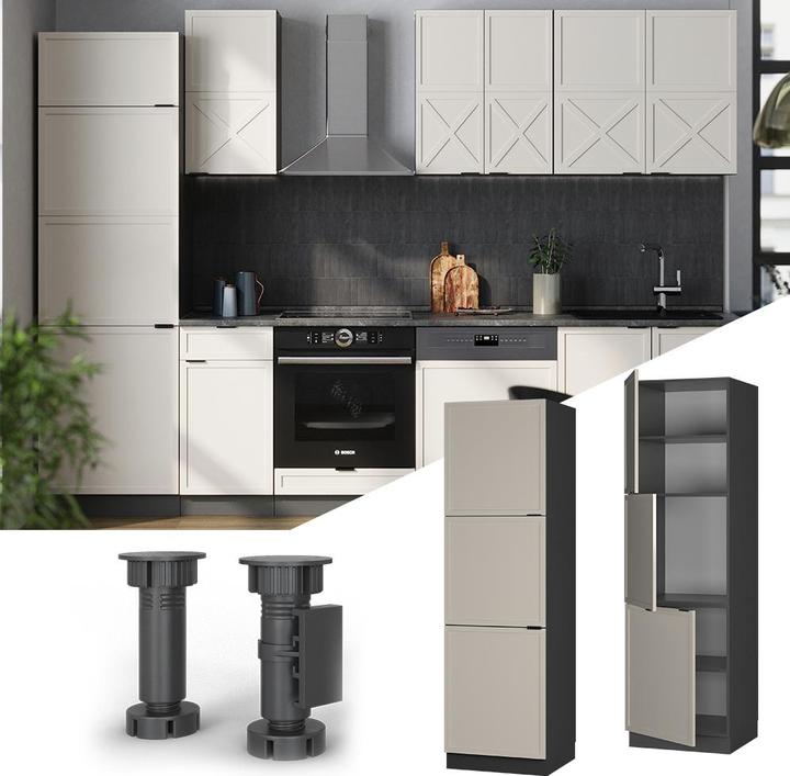 Produktbild Vicco Herdumbauschrank Fame-Line (60 x 58.10 x 206.80 cm)