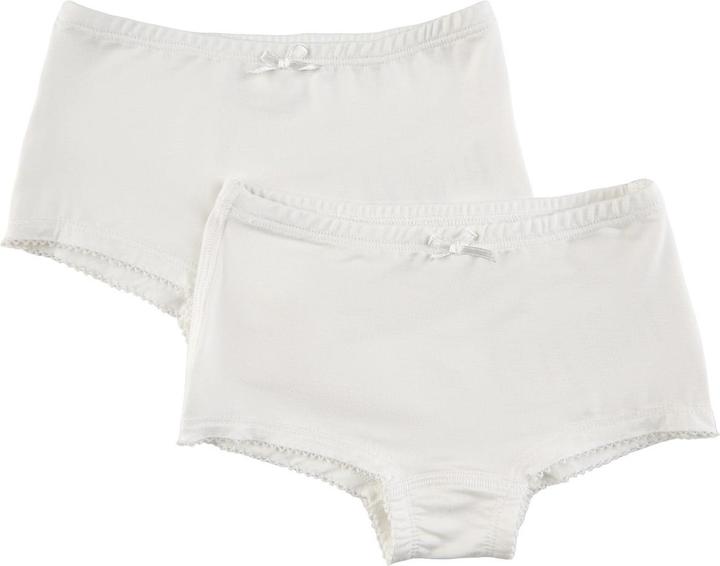 Produktbild Minymo Unterwäsche-Set Hipsters 2er Set Weiss Gr. 110 (110)