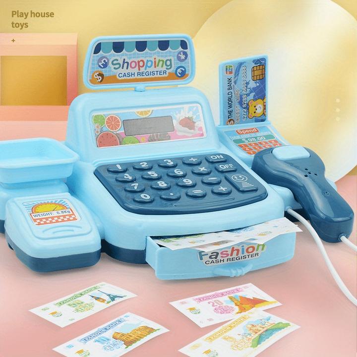 Immagine prodotto Activity Board Simulazione della cassa di un supermercato, gioco di immaginazione e di ruolo, mini minimarket
