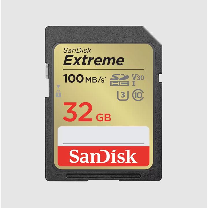 Produktbild SANDISK Extreme (32 GB, SDHC, U3, UHS-I)