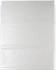 Actual product image Stock Saekke - clear - stabelfaste - 600x1100x0,18mm