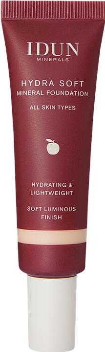 Produktbild IDUN Minerals Hydra Soft Mineral Foundation Saga - 30ml (Saga)