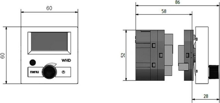 Immagine prodotto WHD Radio da incasso DR 60 Edizio (DAB, VHF, Infrarossi)
