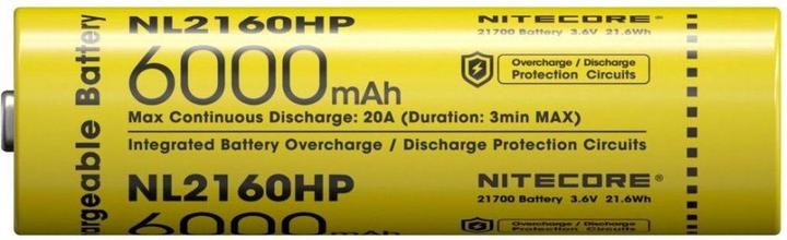 Produktbild Nitecore NL2160HP (1 Stk., 21700, 6000 mAh)