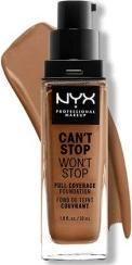 Actual product image NYX Professional Make-Up NYX Professional Makeup Can't Stop Won't Stop Foundation (15.07 Warm caramel)