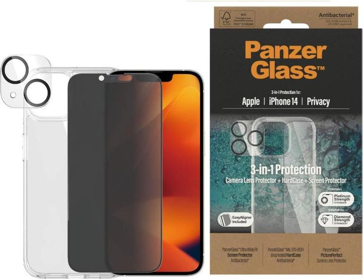 Image du produit PanzerGlass Bundle Ultra Wide FIt Glass + Case + Lens (1 pcs, Apple iPhone 16 Pro)