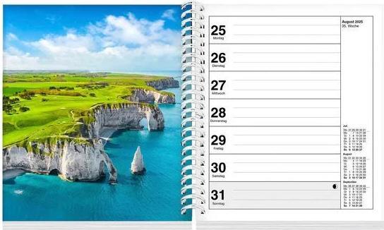 Actual product image Sea Magic Photo Calendar 2025 (17 x 20 cm)