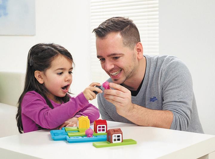 Produktbild Smart Games Die 3 kleinen Schweinchen (Deutsch, Italienisch, Niederländisch, Französisch, Dänisch, Norwegisch, Spanisch, Schwedisch, Portugiesisch, Finnisch)