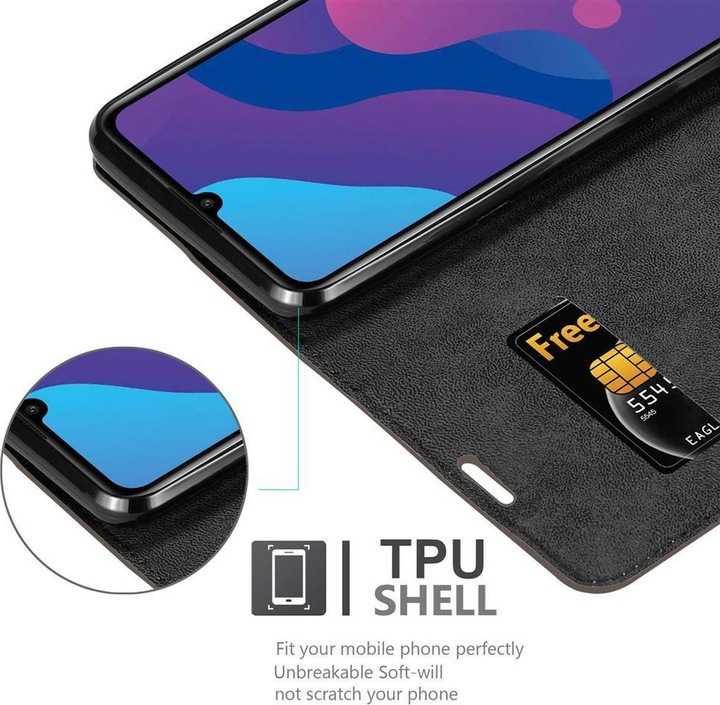 Actual product image Cadorabo Book Invisible Magnet Cover (Xiaomi Redmi 9A)