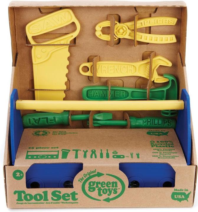 Actual product image Green Toys Tool Set Blue