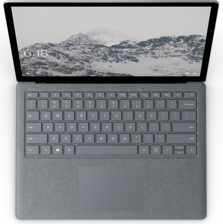 Produktbild Microsoft Surface Laptop, Platinum, 128GB SSD (13.50", Intel Core i5-7200U, 4 GB, 128 GB, CH)