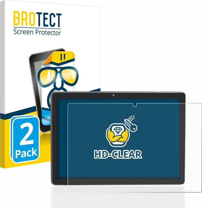 Actual product image BROTECT Screen Protector Clear (2 Piece, Tab-912 4G)