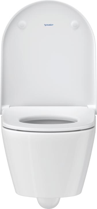 Productafbeelding Duravit Wandcloset D-NEO Compact randloos met closetzitting wit