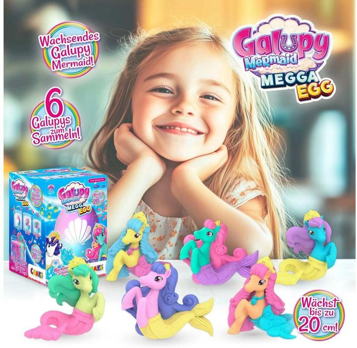 Produktbild Craze Megga Egg Galupy Mermaid