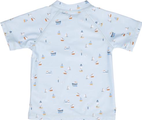 Produktbild Little Dutch Schwimm T-Shirt kurzärmlig Sailors Bay Blue - 62/68 (62)