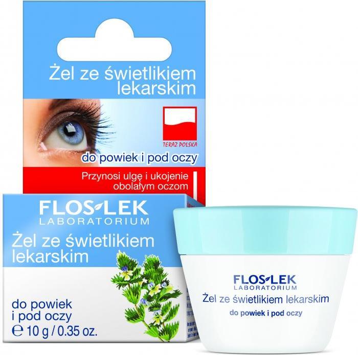 Image du produit Floslek Soins des yeux (Gel pour le soin des yeux, Jour + nuit)