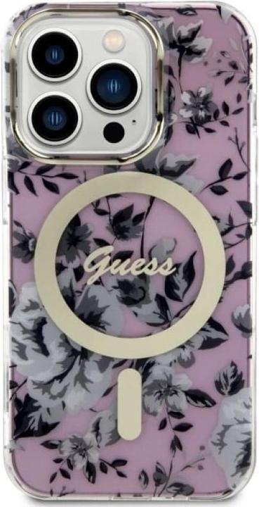 Produktbild Guess iPhone 14 Pro 6.1 hardcase Flower MagSafe (Apple iPhone 14 Pro)